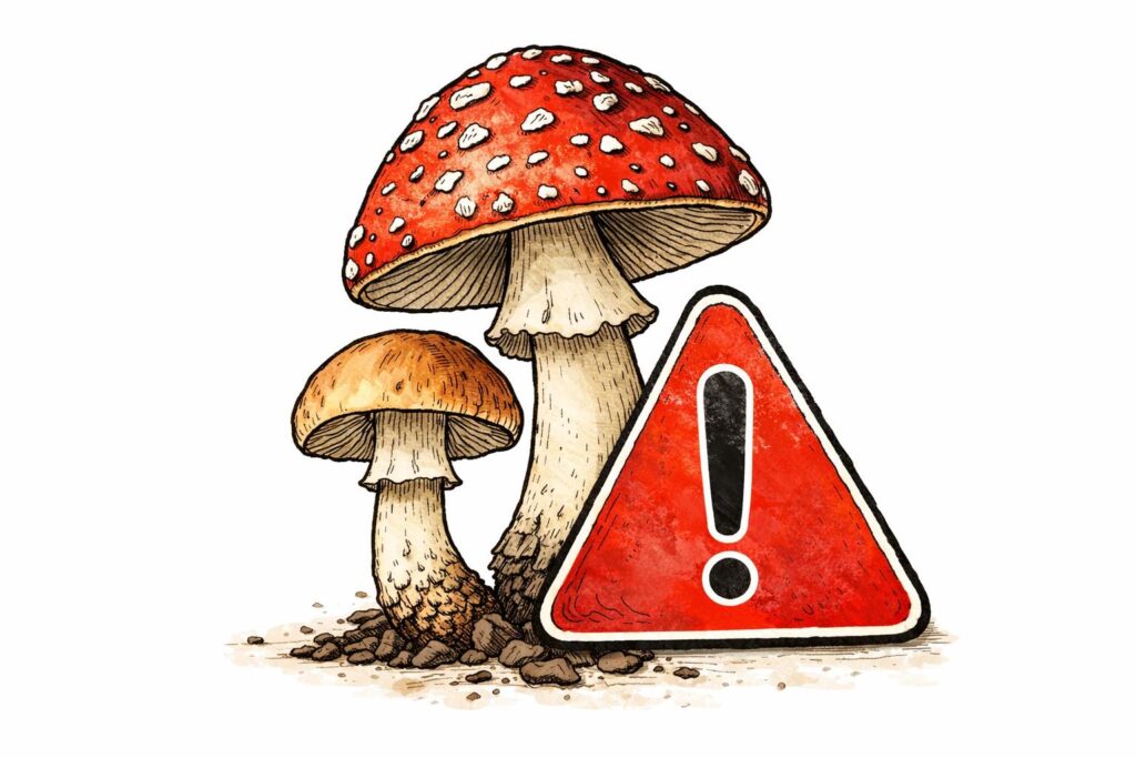 Beratung zu Pilzfunden im Raum Bergstraße und Odenwald 8 Achtung Pilzvergiftung