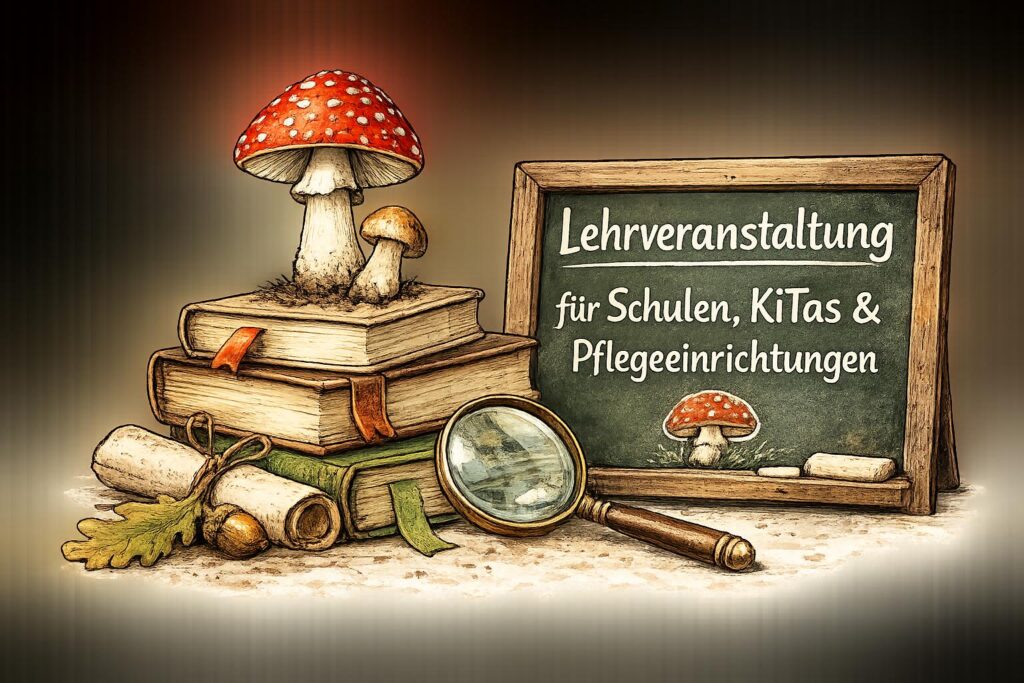 Beratung zu Pilzfunden im Raum Bergstraße und Odenwald 9 Lehrveranstaltung