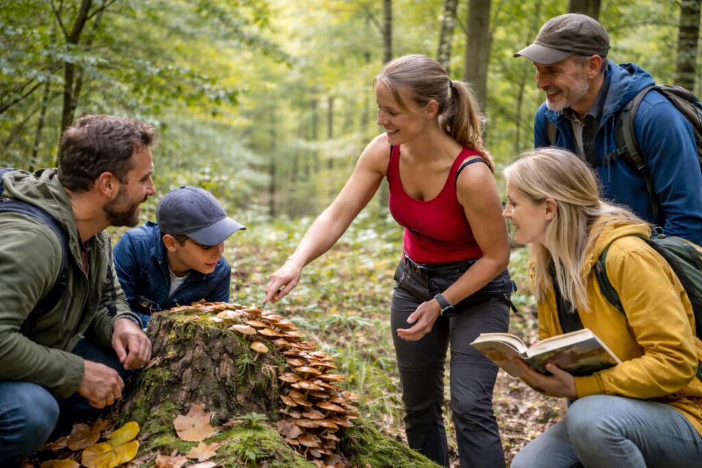 Gemeinsam lernen – Pilzberatung vor Ort 4 Pilzberatung vor Ort