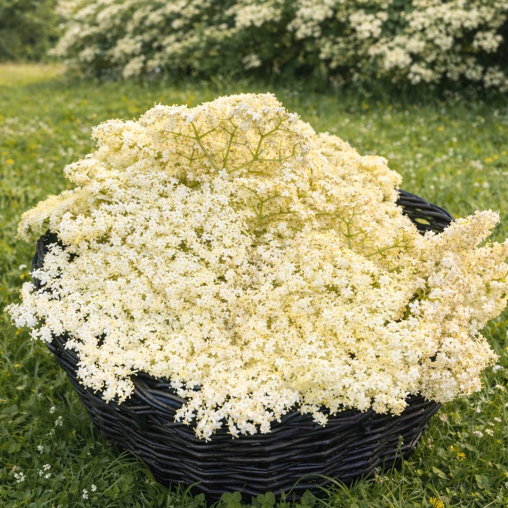 Holunder im Frühling: giftig oder essbar? 7 Holunderblüten im Frühling